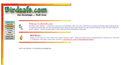 Desktop Screenshot of birdsafe.com